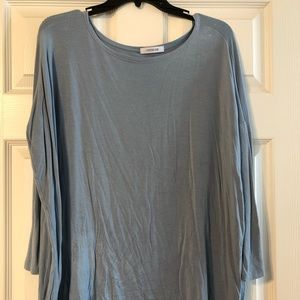 Light blue pico top